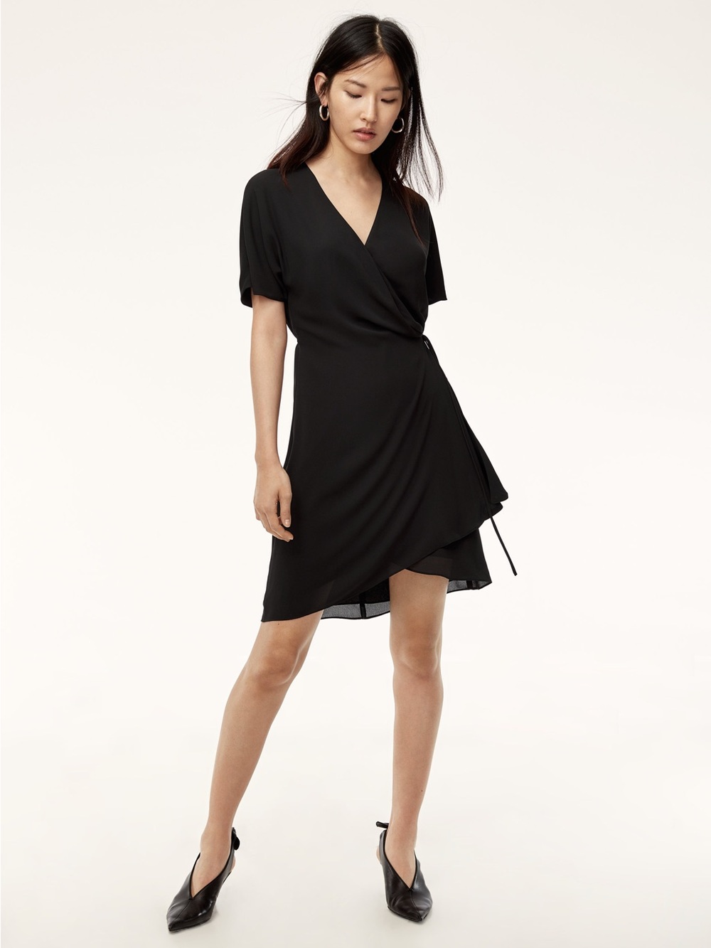 Babaton Wallace Wrap Dress